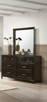 Merlot - 6 Drawer Dresser - Mahogany - Furniture Home Direct