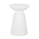 Outdoor Modern Metal End Large Table