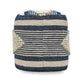 Diamond - Handcrafted Cylindrical Pouf - Furniture Home Direct