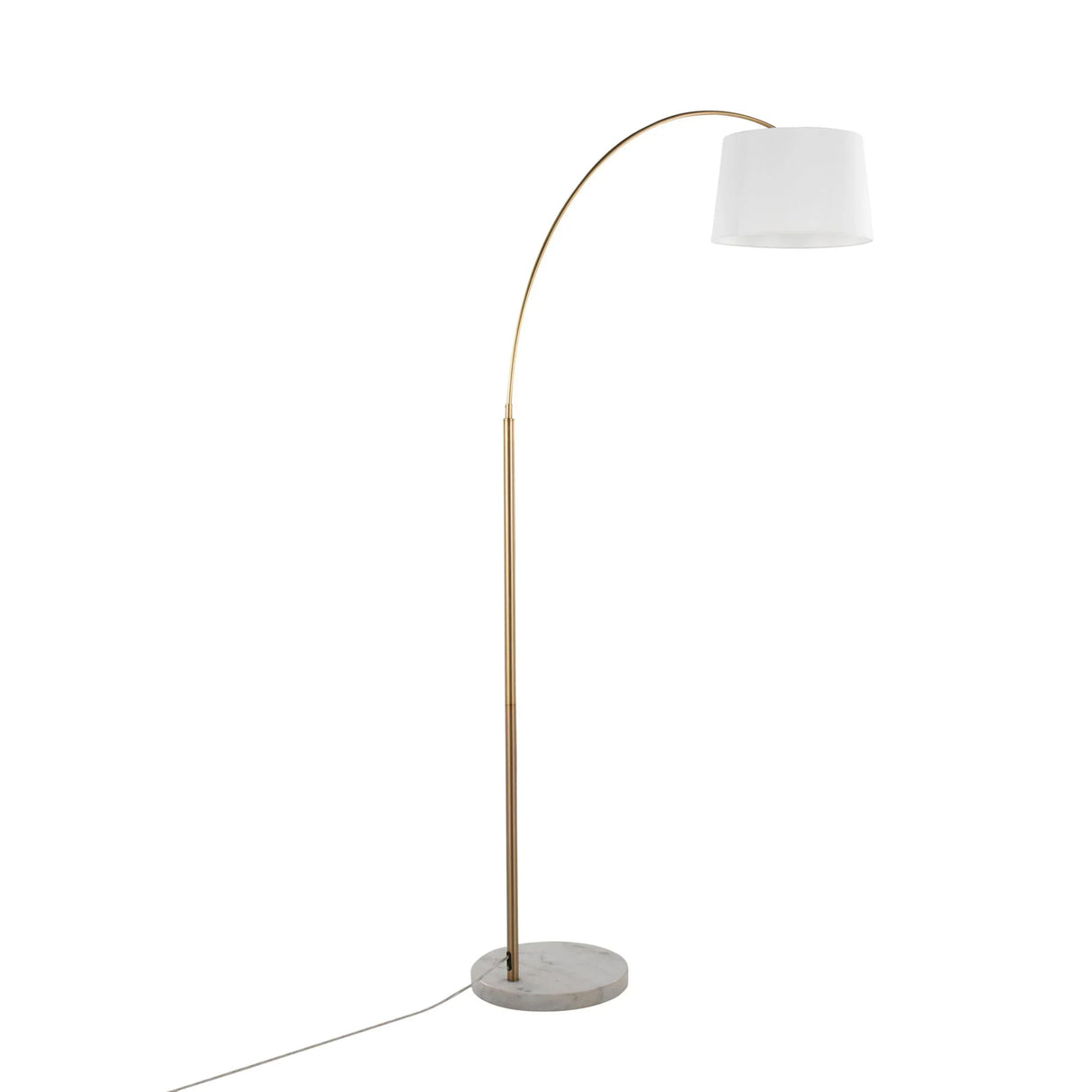 March - Contemporary Floor Lamp & Elegant Finish - Furniture Home Direct