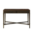 Fluted - 2 Drawer Storage Console Table - Brown - Furniture Home Direct