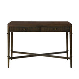 Fluted - 2 Drawer Storage Console Table - Brown - Furniture Home Direct