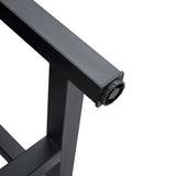 Dining Set Modern With Marble Top Table For Six Gray - Furniture Home Direct