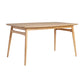 Mid-Century Modern Wood Tapered Legs Dining Table - Furniture Home Direct