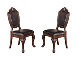 Classic Formal Dining Room Table And 4 Side Chairs - Furniture Home Direct