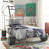 Xander - Twin Go Kart Bed - Gunmetal - Furniture Home Direct