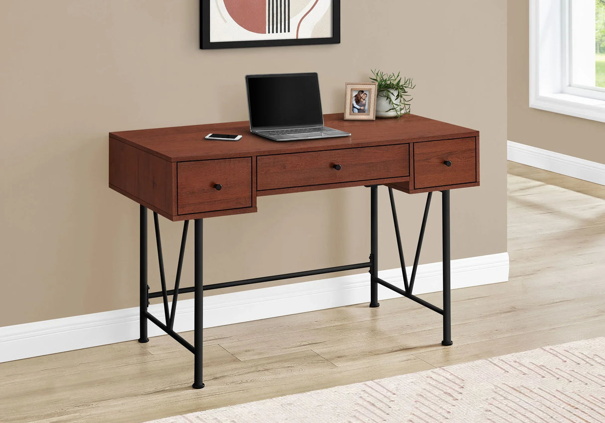 Computer Desk For Home Office, Stylish Design, Storage Drawers, Transitional - Furniture Home Direct