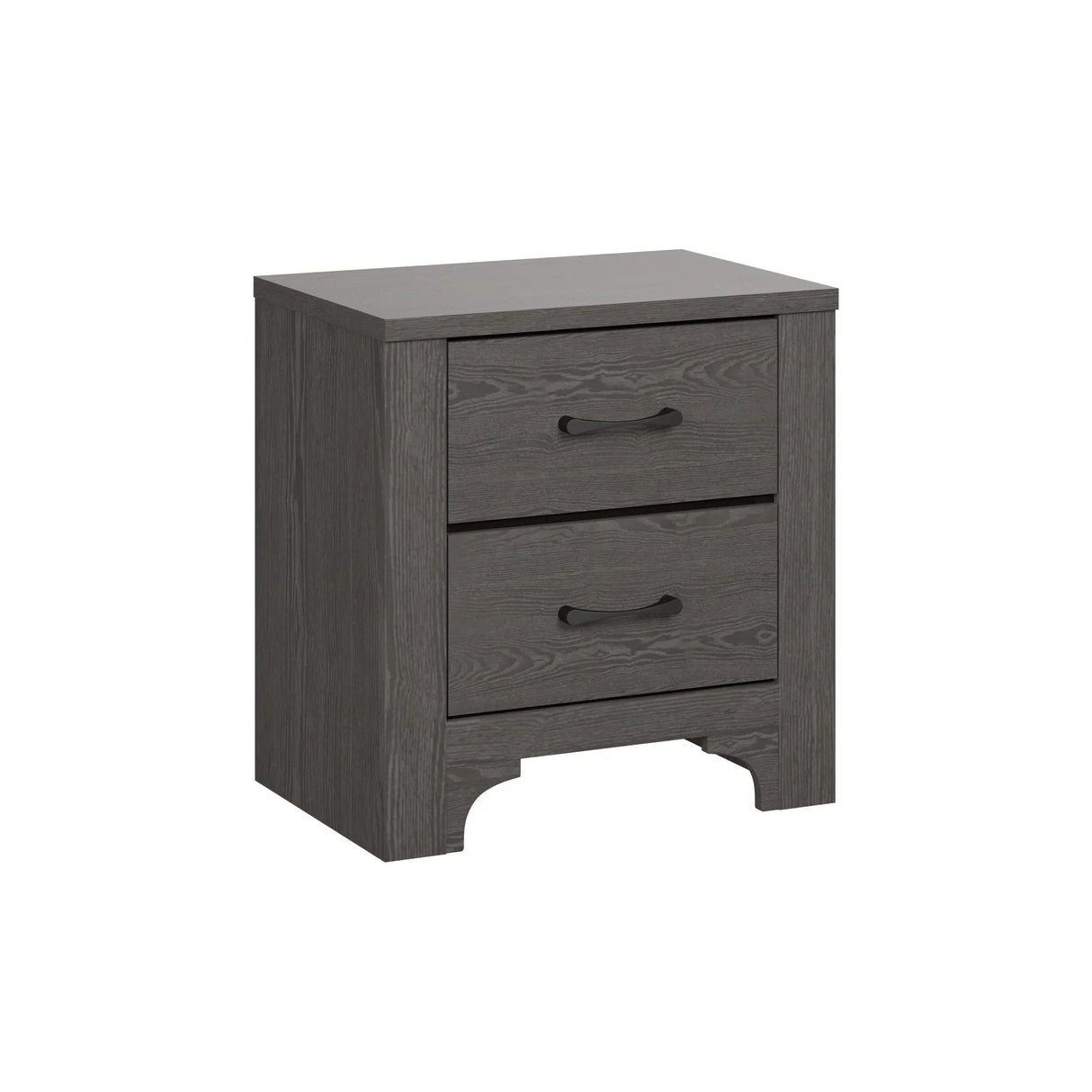 Junipe - 2 Drawer Nightstand - Brown - Furniture Home Direct