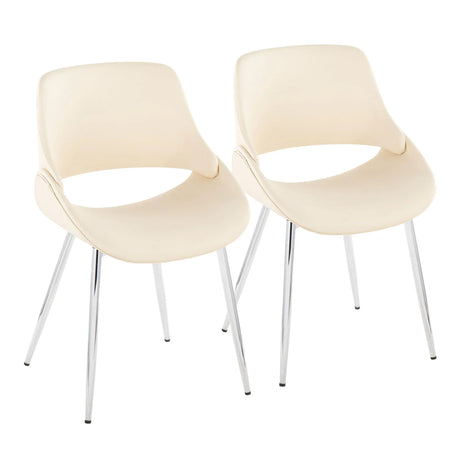 Fabrico - Mid Century / Modern Dining Chair (Set of 2) - Furniture Home Direct
