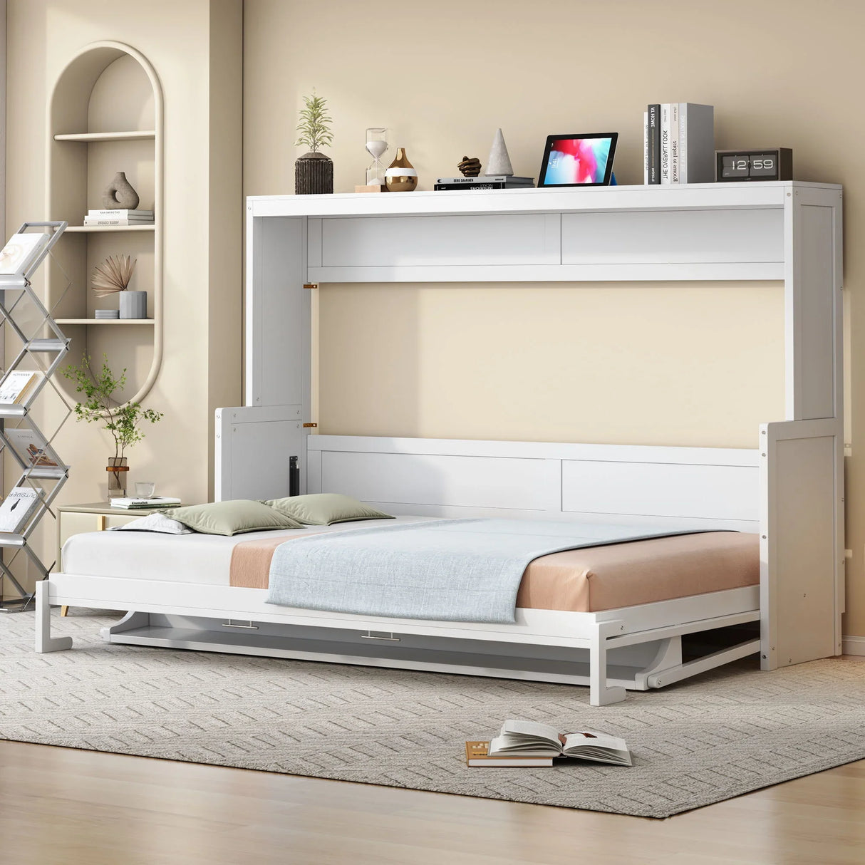 Murphy Bed With Hydraulic Lift & Desk Design - Furniture Home Direct