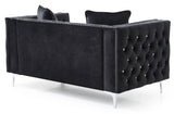 Elegant Track Arm Loveseat - Furniture Home Direct