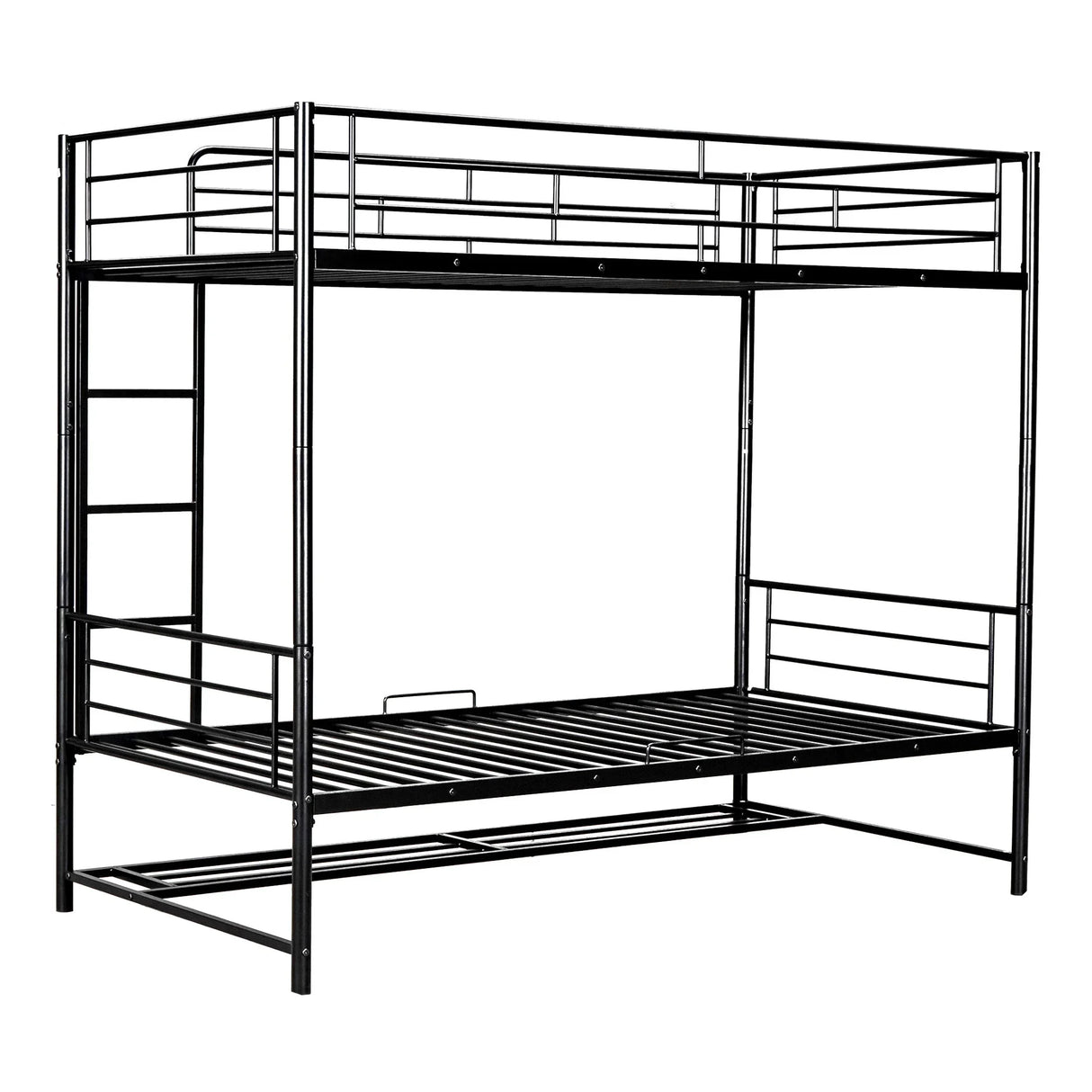Metal Bunk Bed & Shelf And Guardrails - Furniture Home Direct