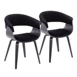 Vintage Mod - Mid-Century Modern Dining Chair (Set of 2) - Furniture Home Direct