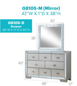 Contemporary Storage Dresser - Furniture Home Direct