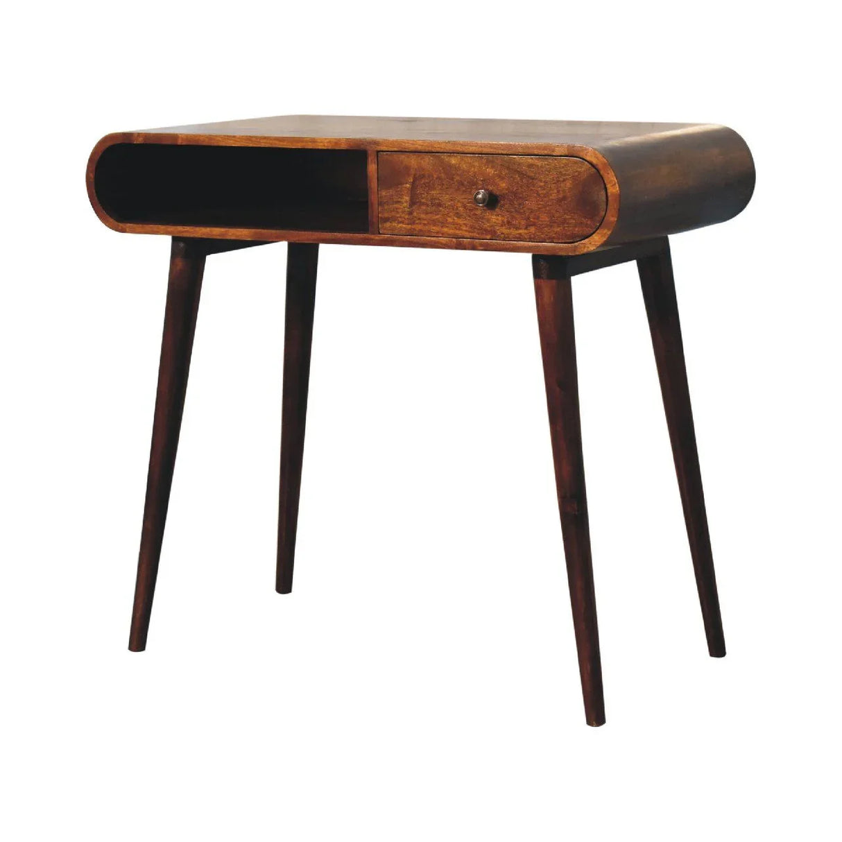 London - Open Console - Chestnut - Furniture Home Direct
