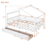 House Bed With 2 Drawers - Furniture Home Direct