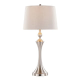 Flint - Contemporary Table Lamp Built In USB Port (Set of 2) - Furniture Home Direct