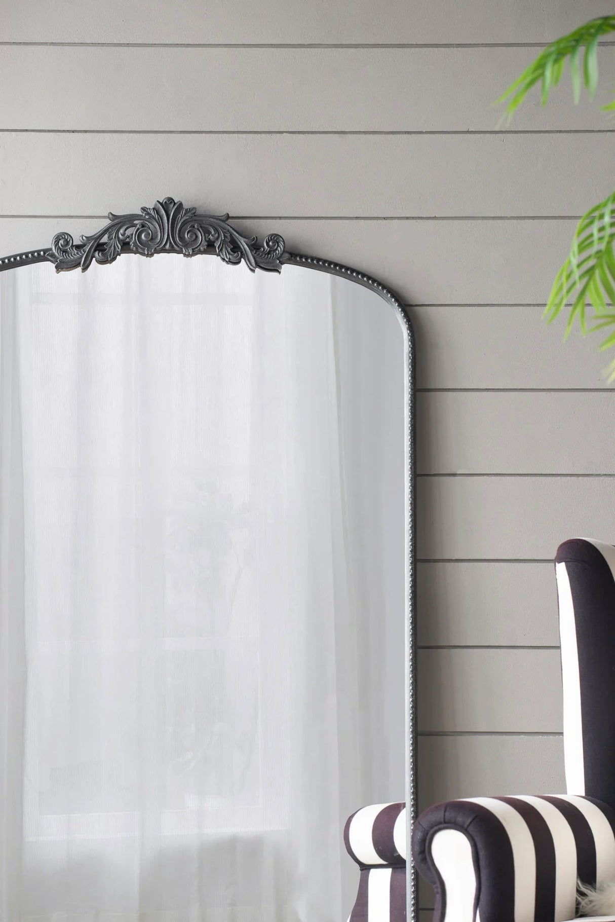 Arch Mirror, Baroque Inspired Wall Decor For Bathroom, Bedroom, Living Room - Furniture Home Direct