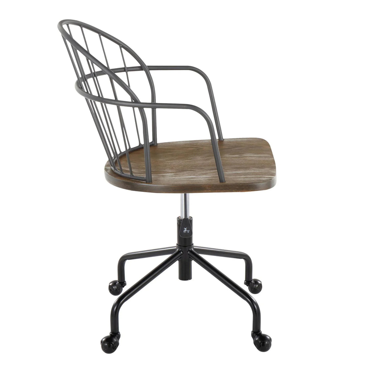 Riley - Farmhouse Adjustable Office Chair - Furniture Home Direct