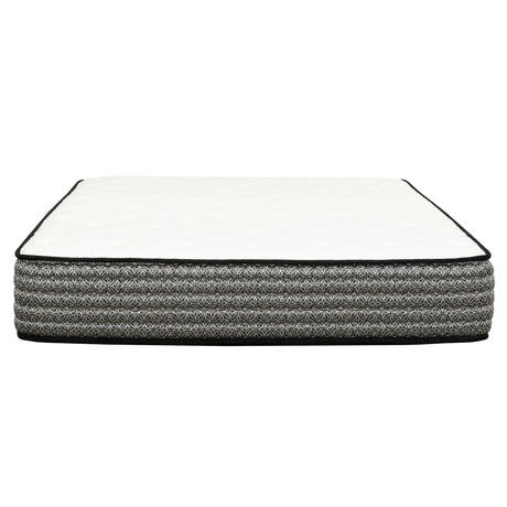 Premium 12" Queen Size Hybrid Mattress In A Box Soft Gel Memory Foam Top With Cooling Technology - Gray / White - Furniture Home Direct