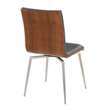 Mason - Contemporary Dining Chair (Set of 2) With Swivel - Furniture Home Direct