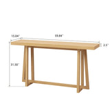 Console Table, Stylish Rectangular Entryway Table - Furniture Home Direct