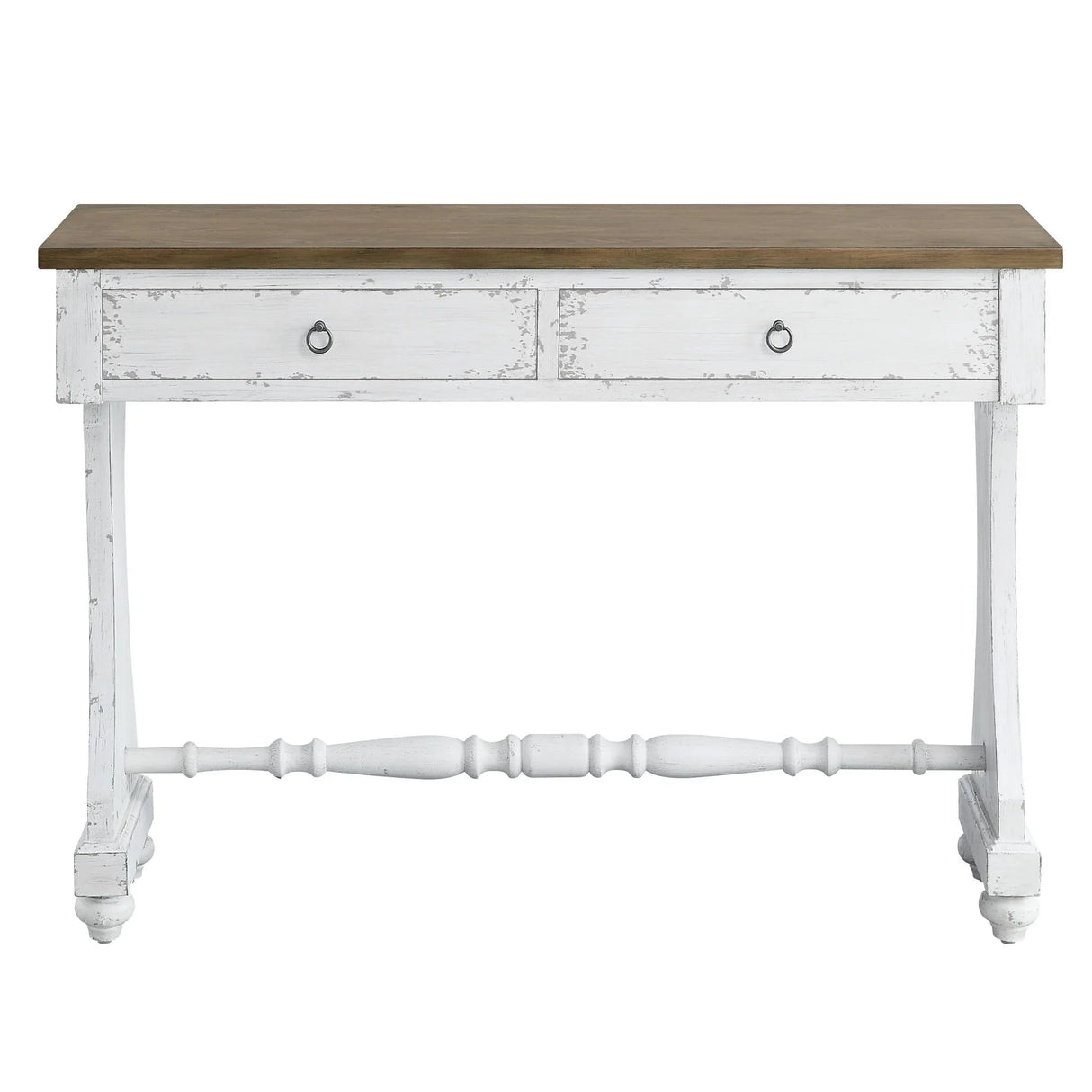 Carminda - Console Table - Antique White - Furniture Home Direct