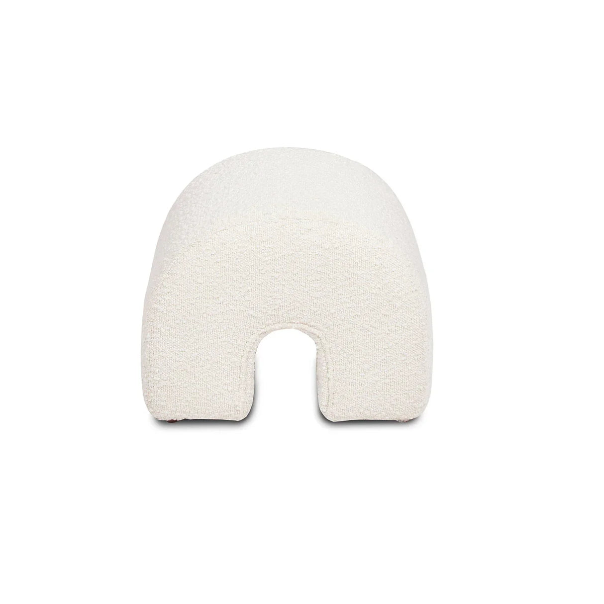 Bridge - Arched Upholstered Footstool Ottoman - Furniture Home Direct