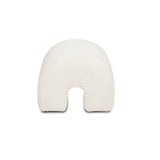 Bridge - Arched Upholstered Footstool Ottoman - Furniture Home Direct