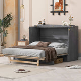 Murphy Bed With Large Drawers And Stylish Design - Furniture Home Direct