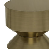 Miller - Side Table - Black / Brass - Furniture Home Direct