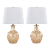 Gloria - Round Contemporary Lamp (Set of 2) - Furniture Home Direct