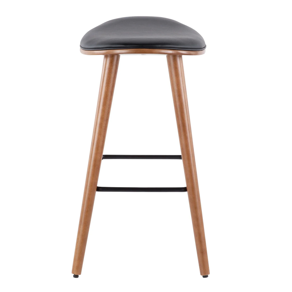 Saddle - Contemporary Counter Stool (Set of 2) - Furniture Home Direct