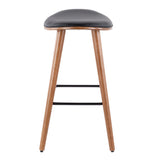 Saddle - Contemporary Counter Stool (Set of 2) - Furniture Home Direct