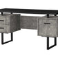 Computer Desk For Home Office, Laptop, Left, Right Set - Up, Storage Drawers, Contemporary & Modern - Furniture Home Direct