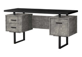 Computer Desk For Home Office, Laptop, Left, Right Set - Up, Storage Drawers, Contemporary & Modern - Furniture Home Direct