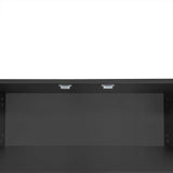 Modern Shoe Cabinet - Black - Furniture Home Direct