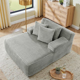 Modern Single Lazy Sofa Lounge Chair With High Density Foam - Furniture Home Direct