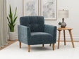 Joanne - Accent Chair - Blue - Furniture Home Direct
