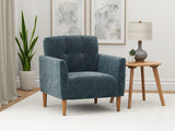 Joanne - Accent Chair - Blue - Furniture Home Direct
