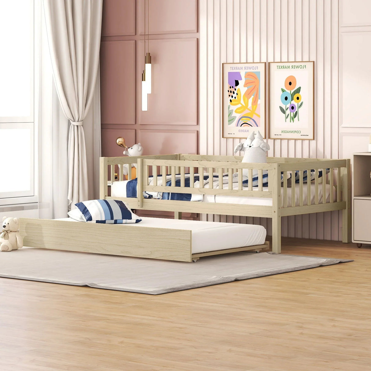 Multi Functional Wooden Daybed Bed - Furniture Home Direct