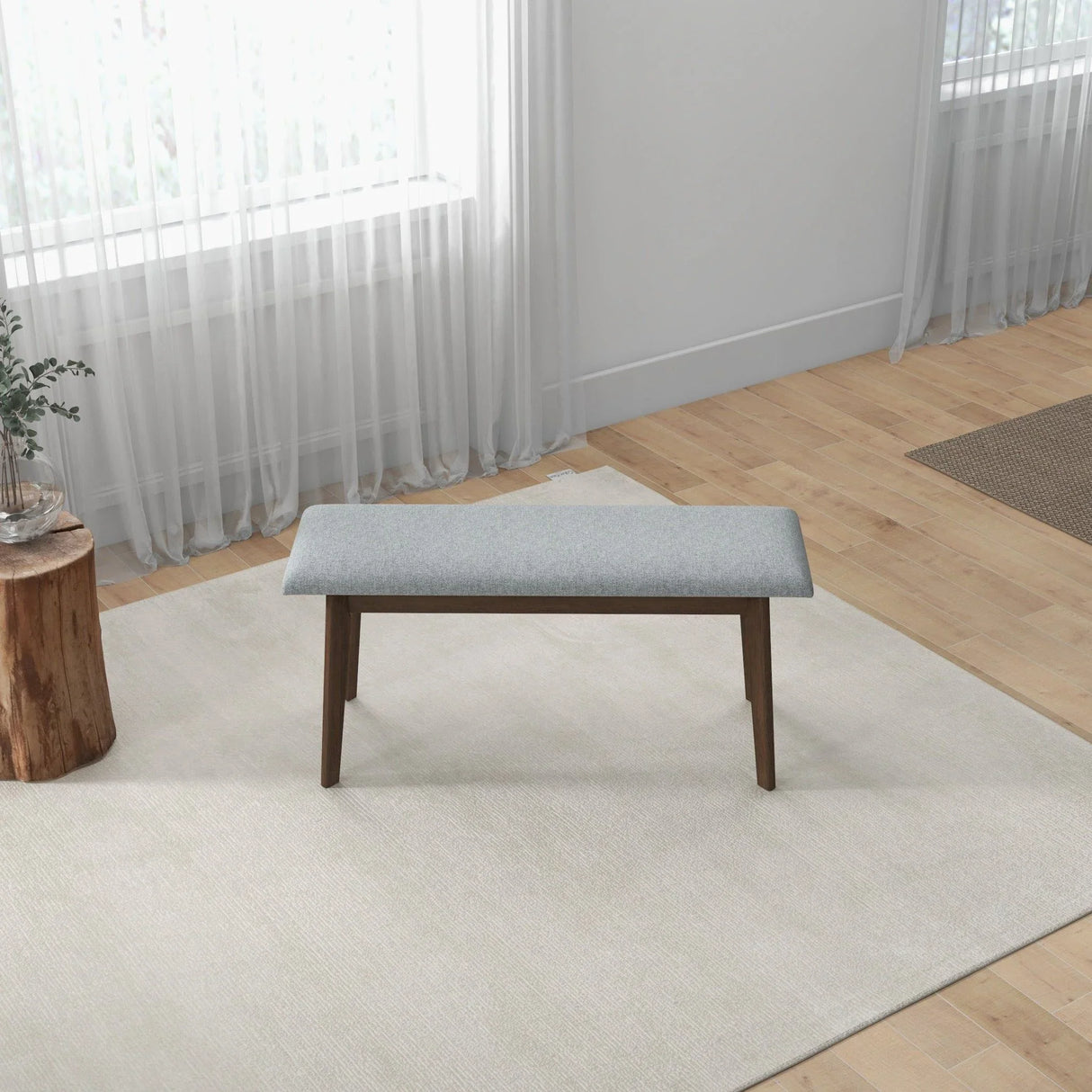 Carlos - Upholstered Bench - Furniture Home Direct