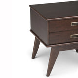 Draper - Handcrafted Mid Century End Table - Furniture Home Direct