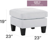 Casual Ottoman For Stylish Spaces - Furniture Home Direct
