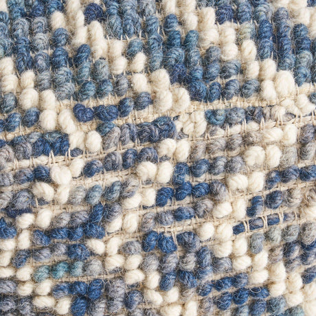 Alina - Wool And Cotton Pouf - Natural - Furniture Home Direct