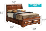 LaVita - Storage Bed - Furniture Home Direct