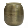 Griffen - Handcrafted Metal Storage Accent Table - Furniture Home Direct