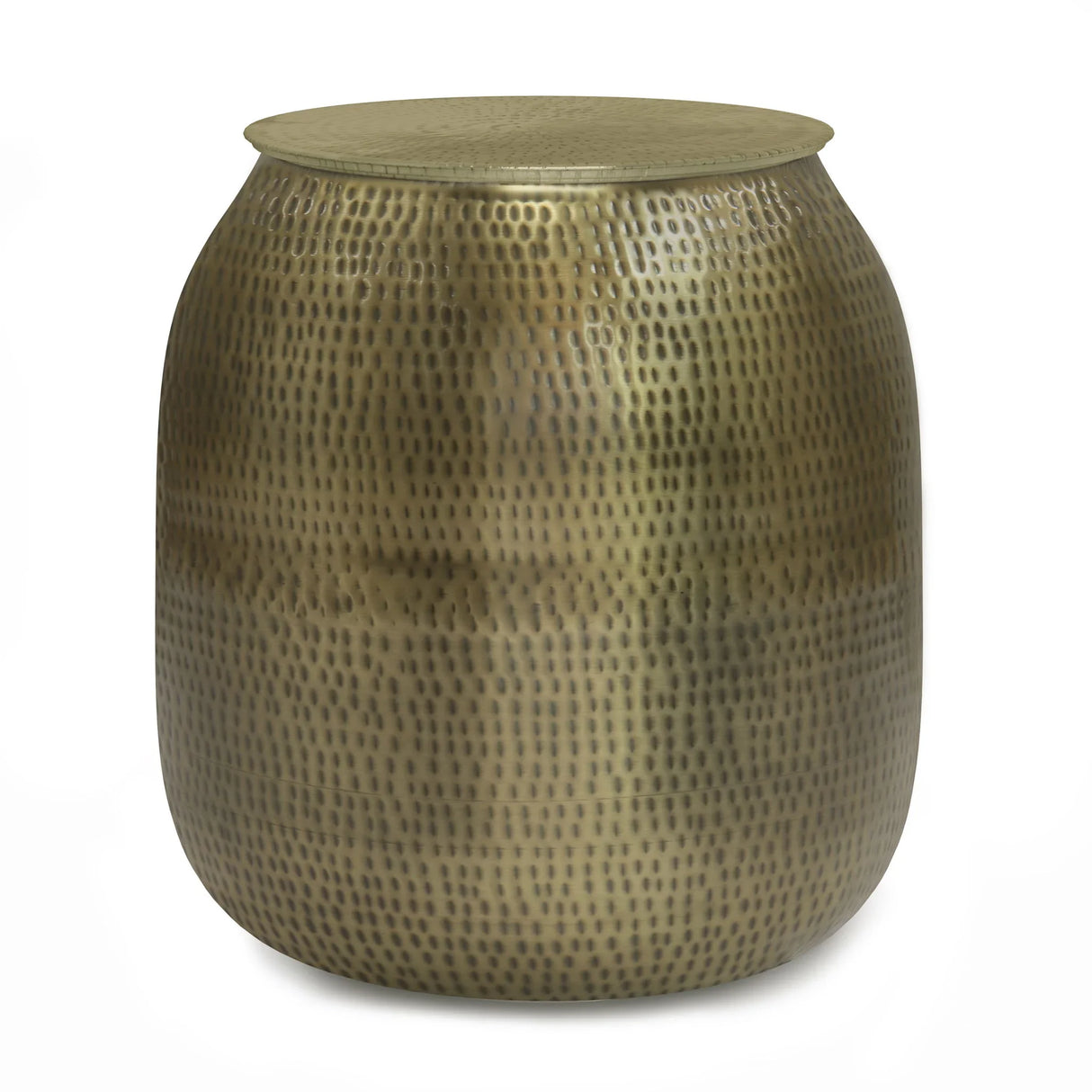 Griffen - Handcrafted Metal Storage Accent Table - Furniture Home Direct