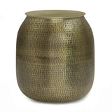 Griffen - Handcrafted Metal Storage Accent Table - Furniture Home Direct