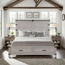 Alexandria - Storage Wood Bed - Furniture Home Direct
